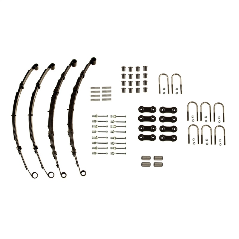 Omix Leaf Spring Kit W/O Shocks- 87-95 Jeep Wrangler