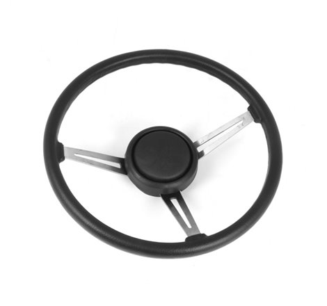 Omix Steering Wheel Kit Leather 76-95 CJ & Wrangler