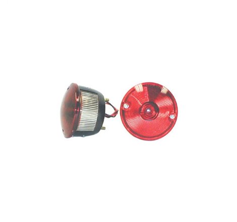 Omix Right Round Tail Lamp 45-75 Willys CJ Models