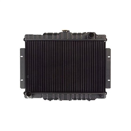 Omix Radiator 2 Row Aluminum- 74-80 Jeep CJ V6/V8