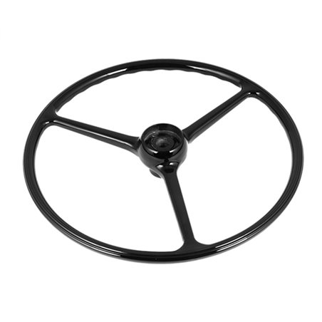 Omix Steering Wheel Black 64-75 Jeep CJ Models