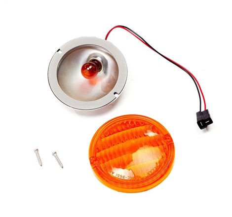 Omix Park Lamp Asy Amber 76-86 Jeep CJ Models