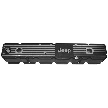 Omix 4.2L Aluminum Valve Cover with Jeep Logo