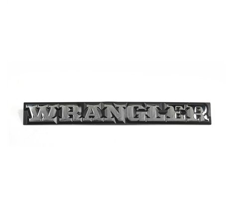 Omix Wrangler Emblem 87-91 Jeep Wrangler