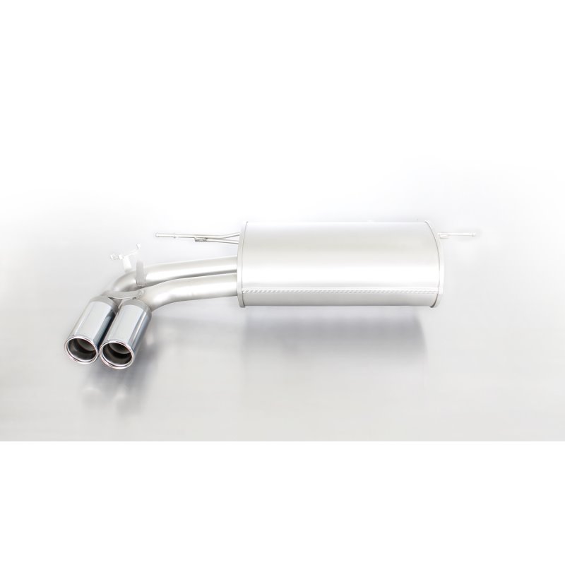 Remus 2012 BMW 3 Series F30 Sedan / F31 Touring 2.0L (N20B20B) Axle Back Exhaust w/Dual Tail Pipe