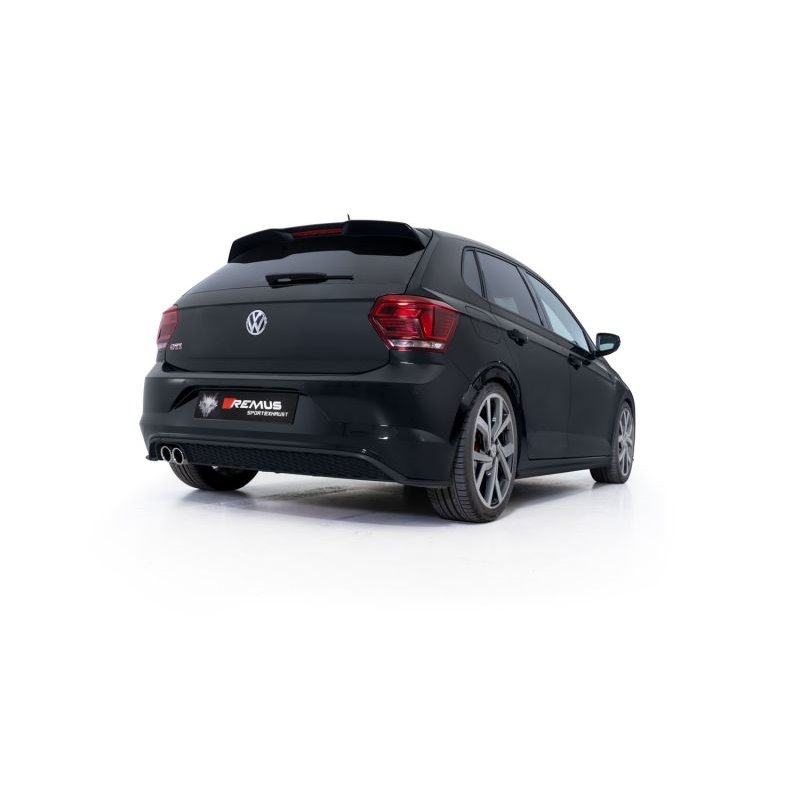 Remus 2019 Volkswagen Polo 6 GTI Axle Back Exhaust (Tail Pipes Req)