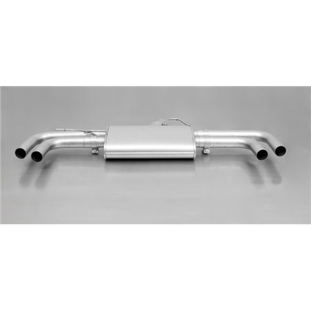 Remus 2011 BMW X3 F25 Axle Back Exhaust (Tail Pipes Req)