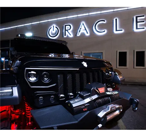 Oracle Black Series - 7D 12 60W Dual Row LED Light Bar - 6000K SEE WARRANTY