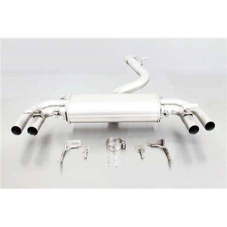 Remus 2013 Audi S3 Quattro 3 Door Axle Back Exhaust (Tail Pipes Req)