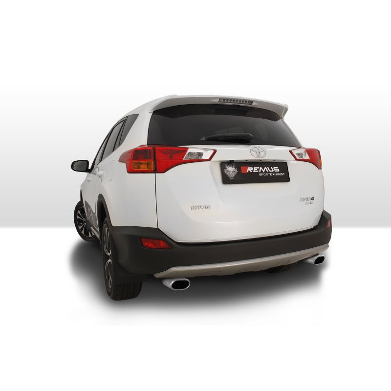 Remus 2013 Toyota Rav4 4WD 2.0L Axle Back Exhaust