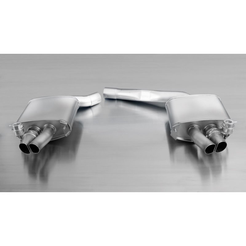 Remus 2012 Audi RS4 Avant Quattro (B8) 4.2L (Cfs) Race Axle Back Exhaust