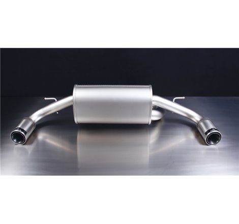 Remus 2011 BMW 1 Series F20/F21 (N13B16) Axle Back Exhaust w/84mm Straight w/Carbon Insert Tail Pipe