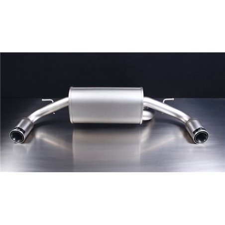 Remus 2011 BMW 1 Series F20/F21 (N13B16) Axle Back Exhaust w/84mm Straight w/Carbon Insert Tail Pipe