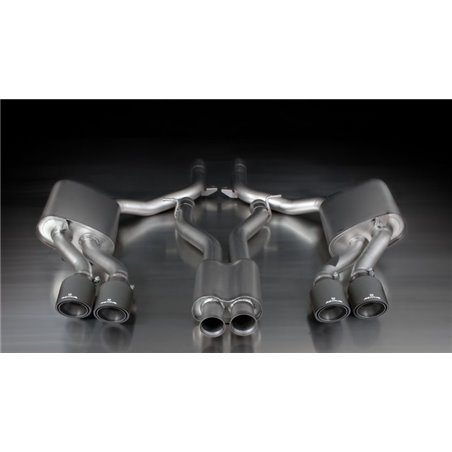 Remus 2011 Mercedes C-Class C63 AMG W204 6.3L V8 Cat Back Exhaust (Tail Pipe Set Req)