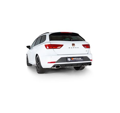 Remus 2018 Seat Leon Cupra ST 300 4Drive 2.0L TSI GPF-Back Exhaust (Tail Pipe Set Req)