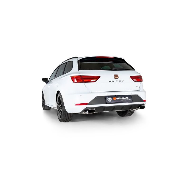 Remus 2018 Seat Leon Cupra ST 300 4Drive 2.0L TSI GPF-Back Exhaust (Tail Pipe Set Req)