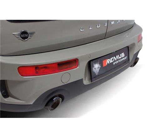 Remus 2015+ Mini Cooper S Clubman F54 2.0L Turbo (B48A20F w/GPF) GPF-Back Exhaust (Tail Pipe Set Req