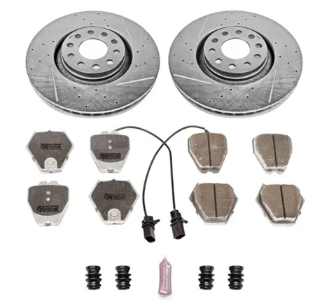 Power Stop 00-01 Audi A6 Quattro Front Z26 Street Warrior Brake Kit