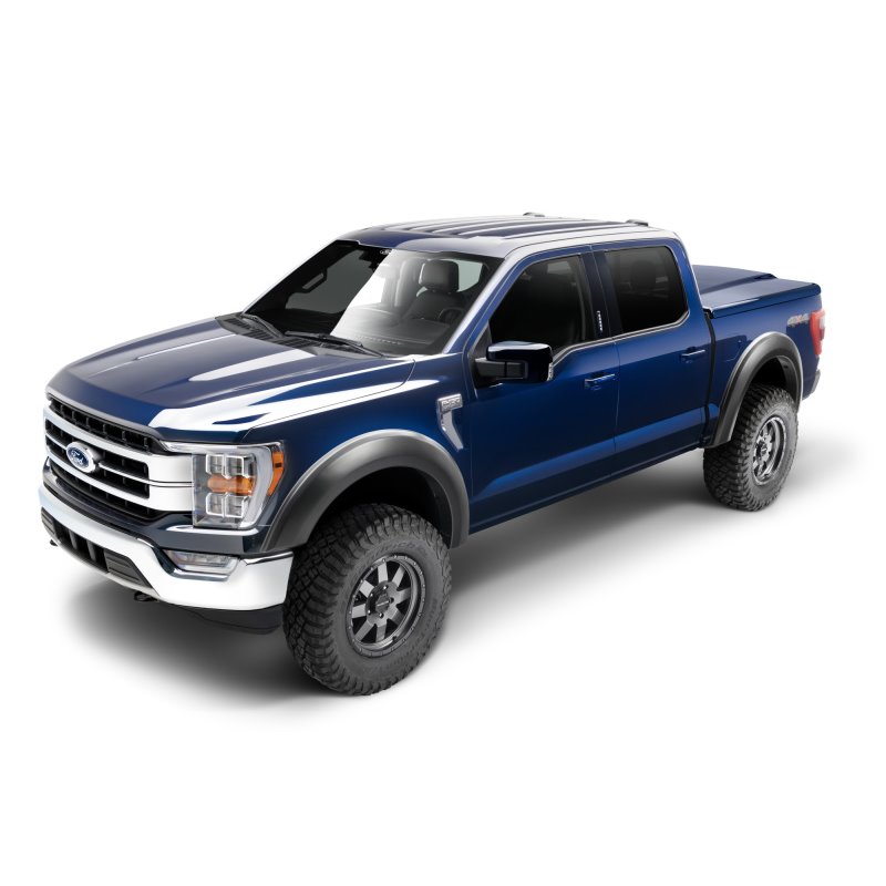 Bushwacker 2021 Ford F-150 (Excl. Lightning) Extend-A-Fender Style Flares 4pc - Black