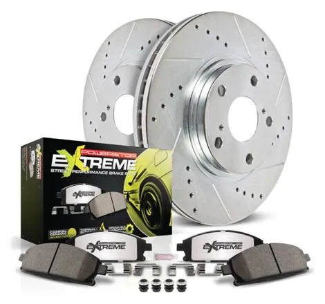 Power Stop 00-01 Audi A6 Quattro Front Z26 Street Warrior Brake Kit