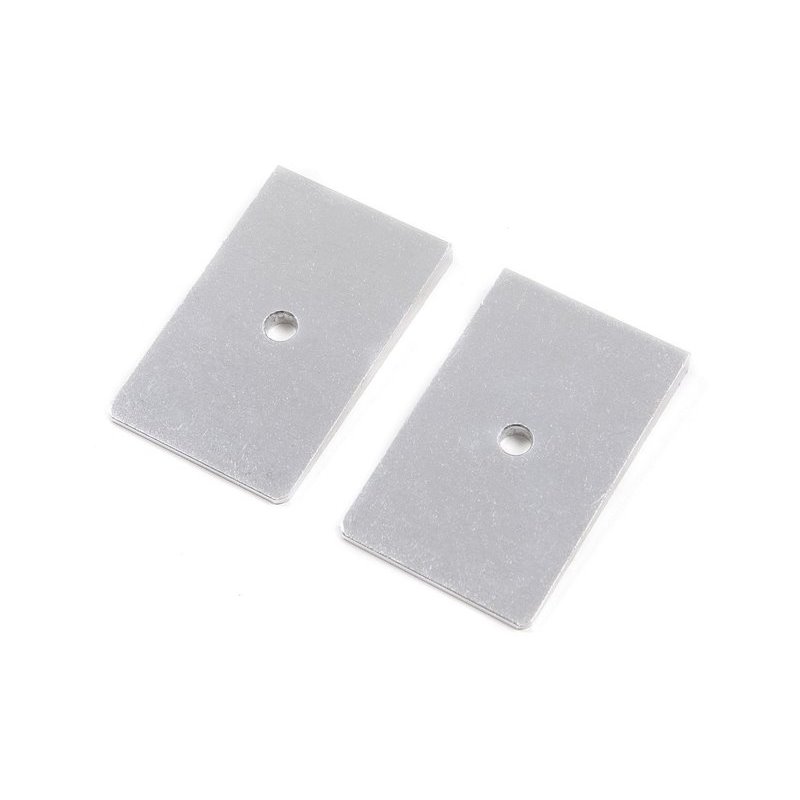 Zone Offroad 2in x 4 Degree Shims (Pair)