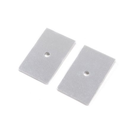 Zone Offroad 2.5in x 4 Degree Shims (Pair)