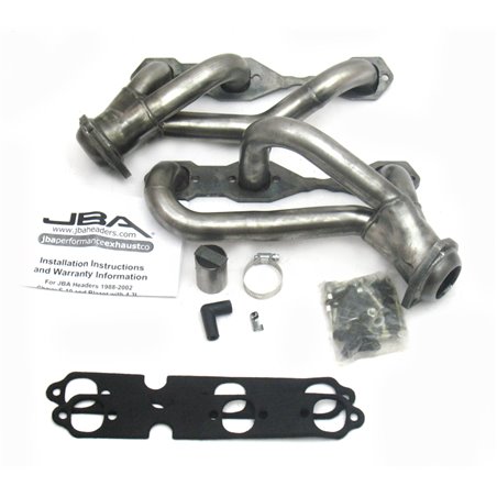 JBA 88-95& 02-03 GM S-Truck 4.3L V6 2WD 1-1/2in Primary Raw 409SS Cat4Ward Header