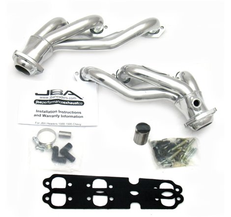 JBA 88-95 GM Truck 4.3L V6 w/o A.I.R. Injection 1-1/2in Primary Silver Ctd Cat4Ward Header