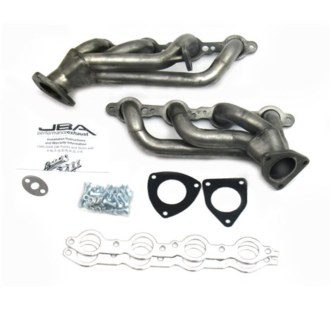 JBA 99-02 GM Truck 6.0L LS w/o A.I.R. w/EGR 1-5/8in Primary Raw 409SS Cat4Ward Header