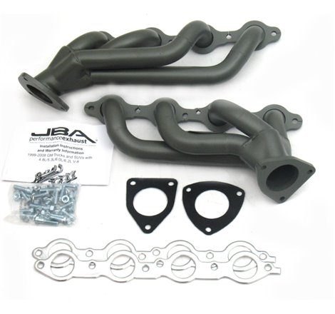 JBA 03-06 GM Truck 6.0L LS w/o EGR 1-5/8in Primary Ti Ctd Cat4Ward Header