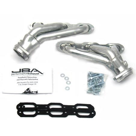 JBA 05-10 Chrysler 3.5L V6 1-5/8in Primary Silver Ctd Cat4Ward Header