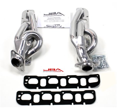 JBA 09-19 RAM 5.7L HEMI 1-5/8in Primary Silver Ctd Cat4Ward Header