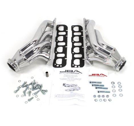 JBA 05-14 Chrysler 6.1/6.4L HEMI 1 7/8in Primary Silver Ctd Cat4Ward Header