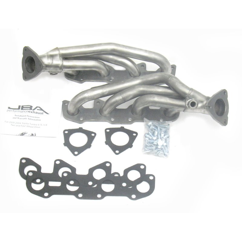 JBA 00-04 Toyota 4.7L V8 1-1/2in Primary Raw 409SS Cat4Ward Header