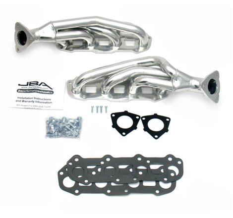 JBA 05-07 Toyota 4.7L V8 1-1/2in Primary Silver Ctd Cat4Ward Header