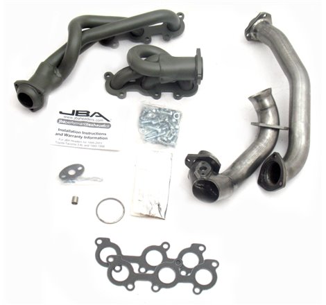 JBA 01-04 Toyota 3.4L V6 w/o EGR 1-1/2in Primary Ti Ctd Cat4Ward Header