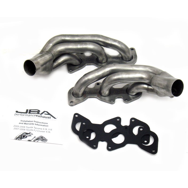 JBA 03-09 Toyota 4.0L V6 w/o A.I.R. 1-1/2in Primary Raw 409SS Cat4Ward Header