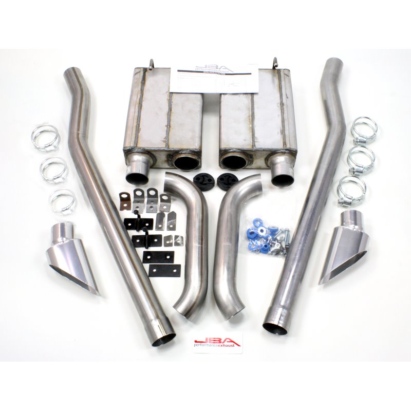 JBA 65-70 Ford Mustang 260-428 409SS Eleanor Style Dual Side Header Back Exhaust