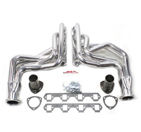 JBA 65-73 Ford Mustang 260-351W (w/Mustang II Suspension) 1-3/4in Primary Sliver Long Tube Header