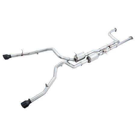 AWE Tuning 2021 RAM 1500 TRX 0FG Cat-Back Exhaust - Diamond Black Tips