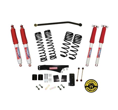 Skyjacker 07-18 Jeep Wrangler JK 2 Door 2WD/4WD Long Travel 3.5in-4in Lift Kit w/Nitro Shocks