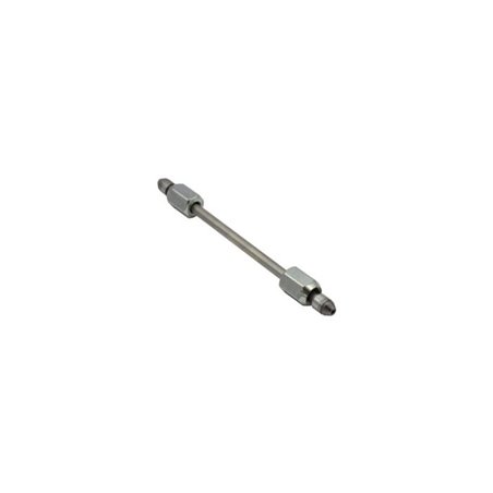 Fleece Performance 8in High Pressure Fuel Line (8mm x 3.5mm Line M14x1.5 Nuts)