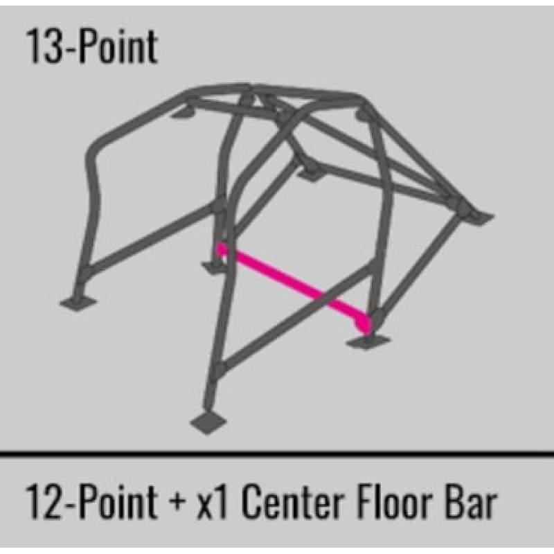 Cusco Safety21 2 Passenger 13pt Roll Cage 99-06 Toyota Celica ZZT231