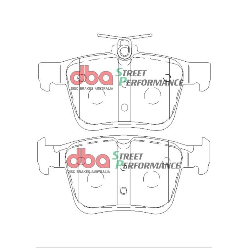 DBA Volkswagen Golf (MK7) SP Performance Rear Brake Pads