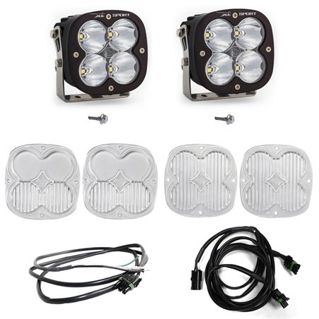 Baja Designs 2021+ Ford Bronco A Piller Light Kit XL Sport Spot w/Upfitter