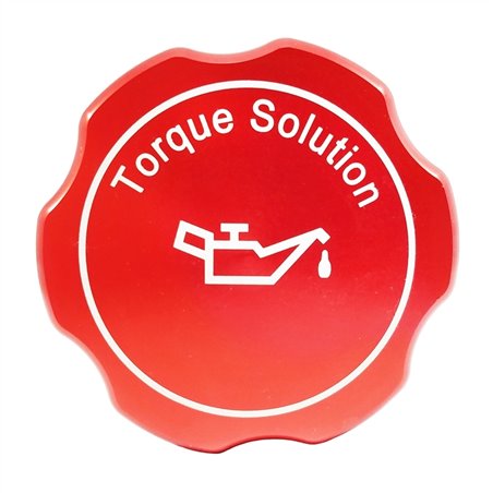 Torque Solution Billet Oil Cap 89+ Subaru - Red