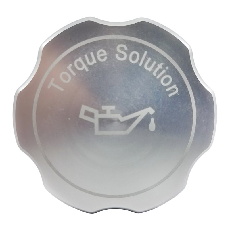 Torque Solution Billet Oil Cap 89+ Subaru - Silver