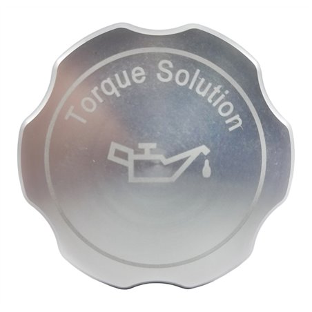 Torque Solution Billet Oil Cap 89+ Subaru - Silver