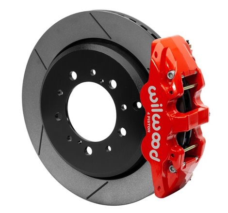 Wilwood AERO6 Rear Brake Kit 14.5in 2016-2018 Toyota Land Cruiser (J200) w/ Lines - Red