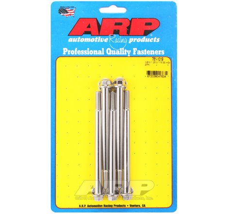 ARP M8 x 1.25 x 115 Hex SS Bolts (5/pkg)